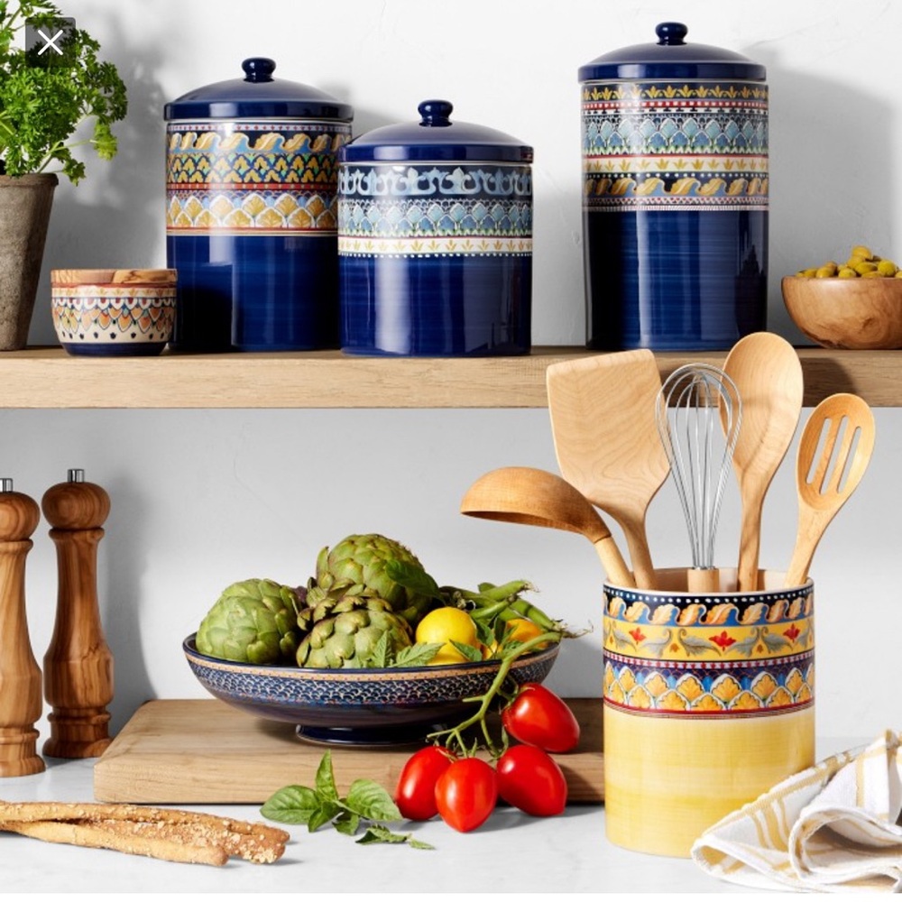 Williams Sonoma Sicily Utensil Holder - Picture 2 of 4